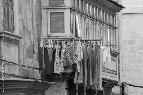 clothes drying in the sun © miguel