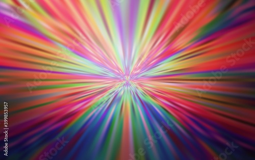 Fototapeta Naklejka Na Ścianę i Meble -  Dark Purple, Pink vector blurred bright pattern. Colorful illustration in abstract style with gradient. Background for designs.