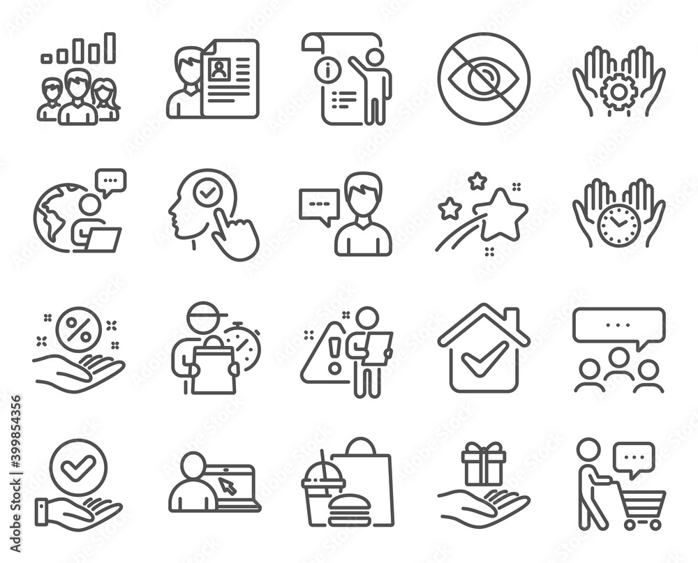People icons set. Included icon as Buyer think, Loan percent, Safe time signs. Select user, Job interview, Manual doc symbols. Meeting, Approved checkbox, Loyalty program. Person talk. Vector People icons set. Included icon as Buyer think, Loan percent, Safe time signs. Select user, Job interview, Manual doc symbols. Meeting, Approved checkbox, Loyalty program. Person talk. Vector