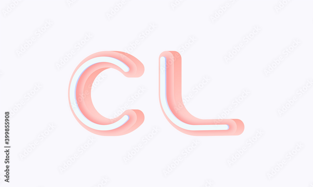 3D isometric premade logo rounded kids store circle monogram alphabet characters 3D isometric premade logo rounded kids store circle monogram alphabet characters