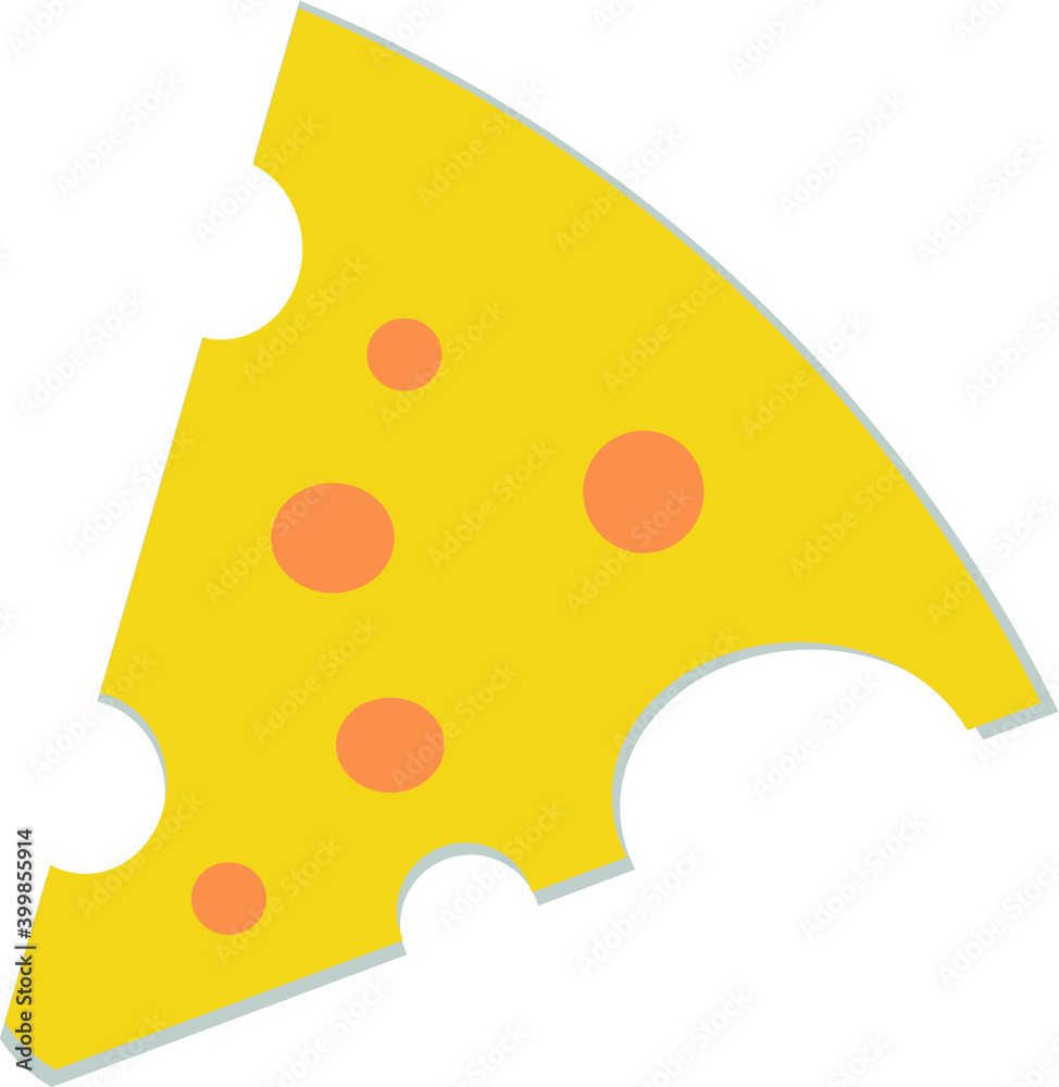 Fototapeta premium piece of cheese