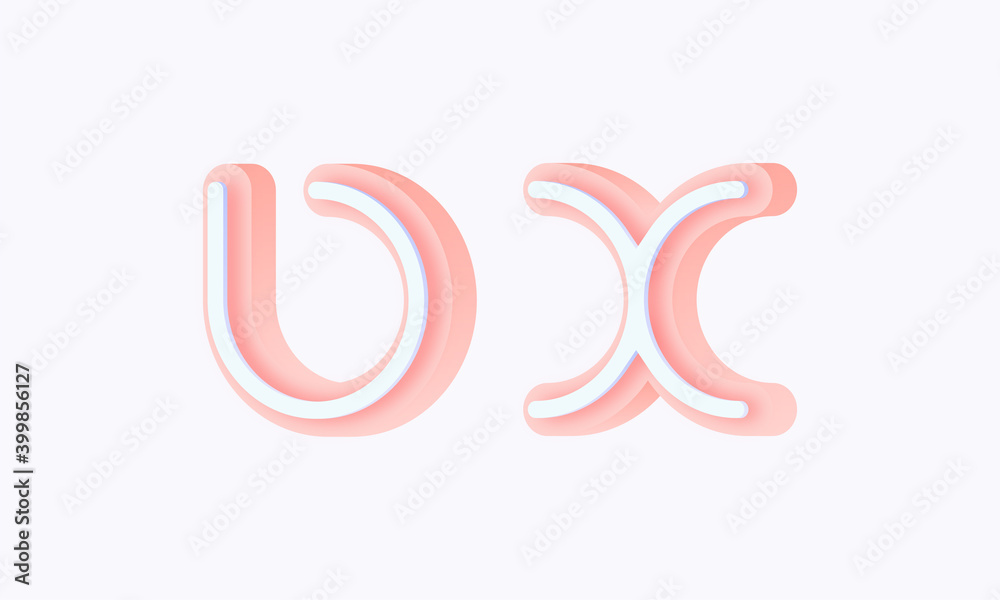 3D isometric premade logo rounded kids store circle monogram alphabet characters 3D isometric premade logo rounded kids store circle monogram alphabet characters