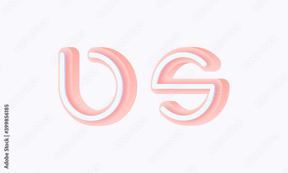 3D isometric premade logo rounded kids store circle monogram alphabet characters 3D isometric premade logo rounded kids store circle monogram alphabet characters