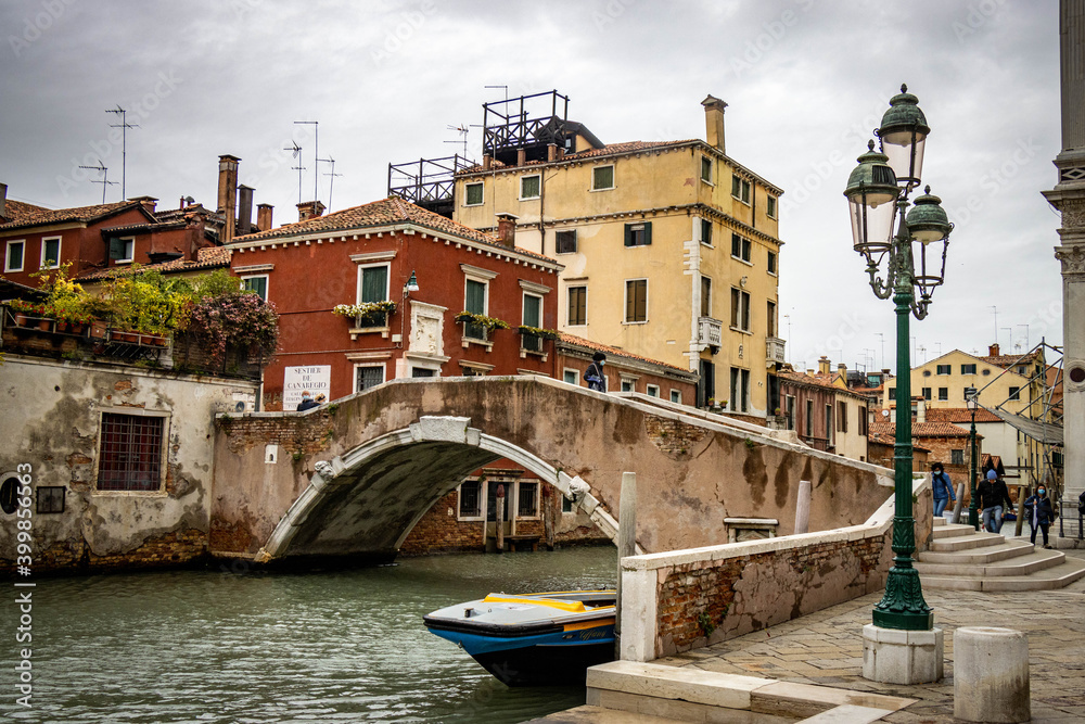 one of the many bridges of Venice