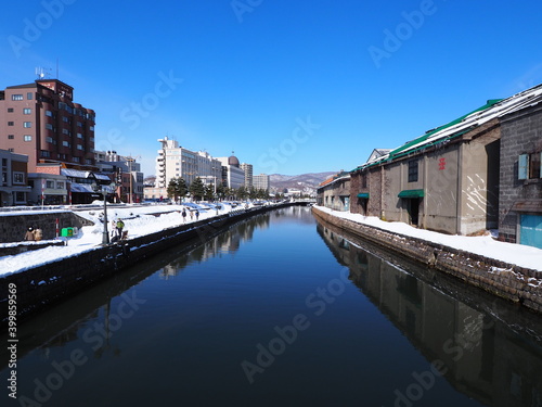 冬の小樽運河 © ryousuke