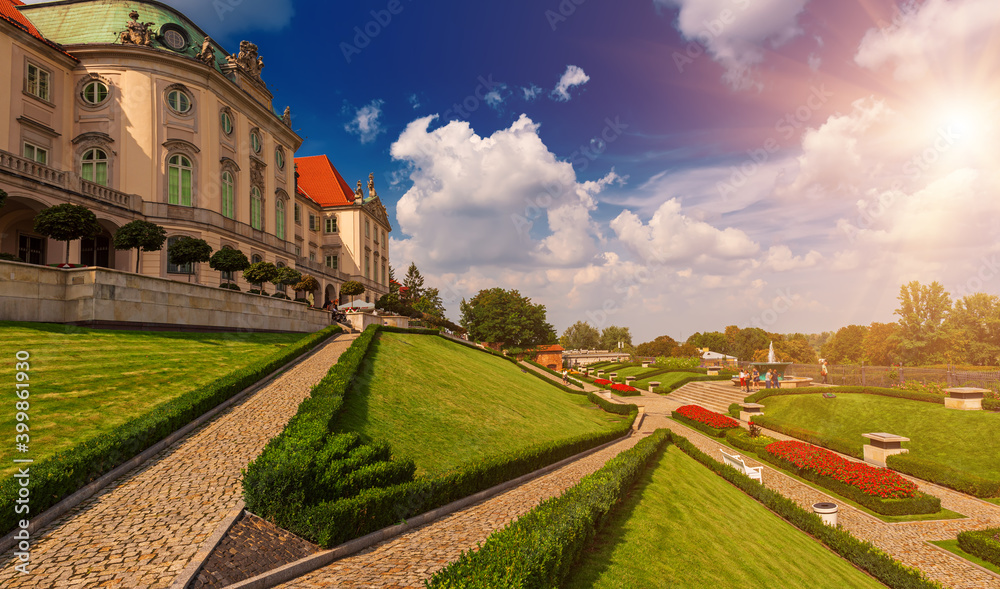 Obraz premium King Palace garden