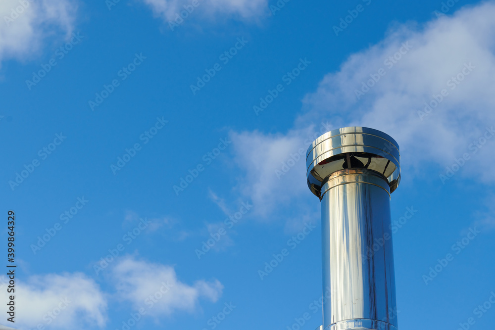 chimney of a factory