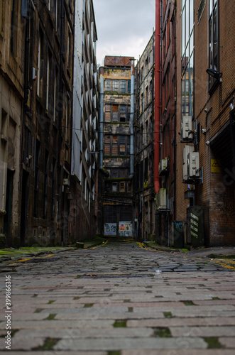old street in the city