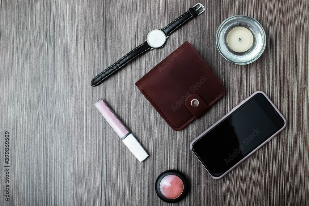 Leather men's and women's leather wallets Leather men's and women's leather wallets