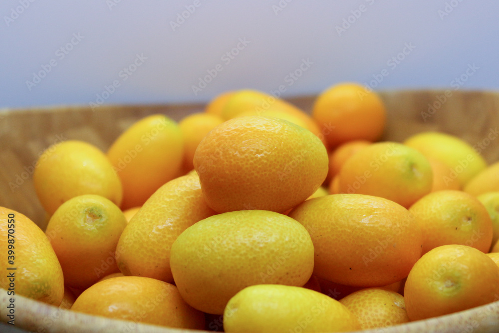 Kumquats in the bowl. Kumquats in the bowl.