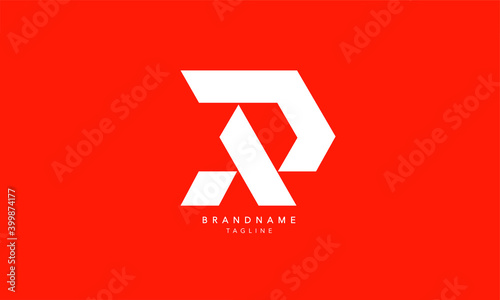 Alphabet letters Initials Monogram logo RA, AR, R and A