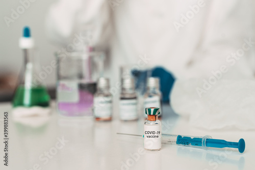 covid-19 vaccine experiment laboratory test