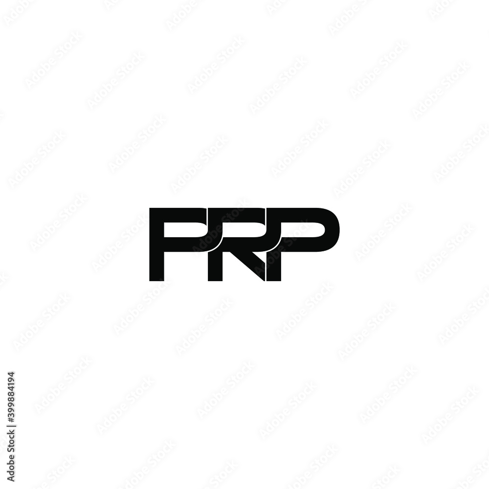 prp letter original monogram logo design prp letter original monogram logo design