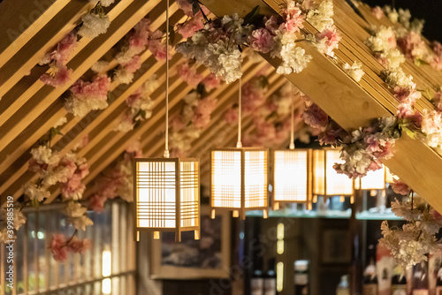 Japanese interior decoration, Japanese restaurant   © YOUMING VISION