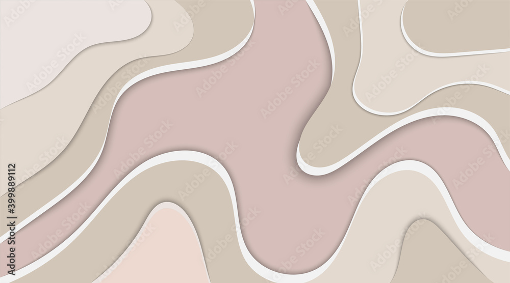 Wavy fluid abstract vector background design with soft colors Wavy fluid abstract vector background design with soft colors