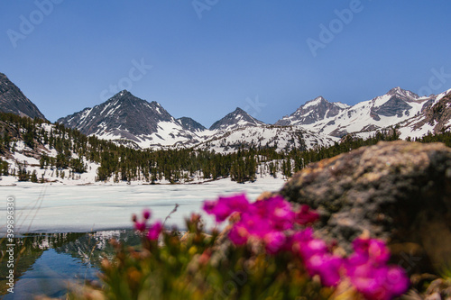 Mountains and a lake in the eastern Sierra Nevada  © Newman Photo