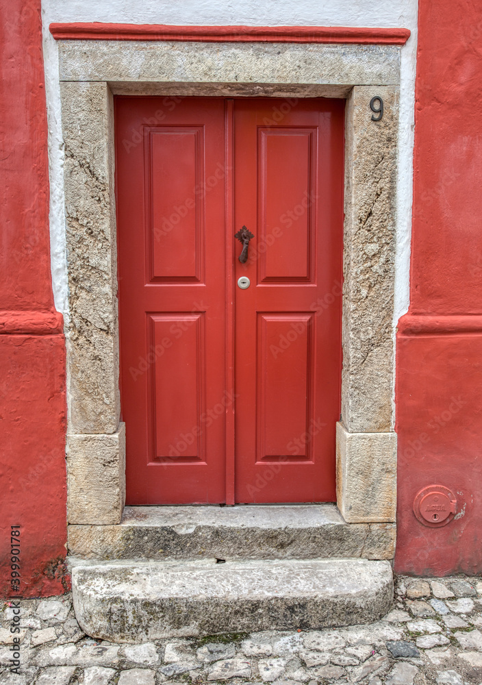 Red Door Nine of Obidos