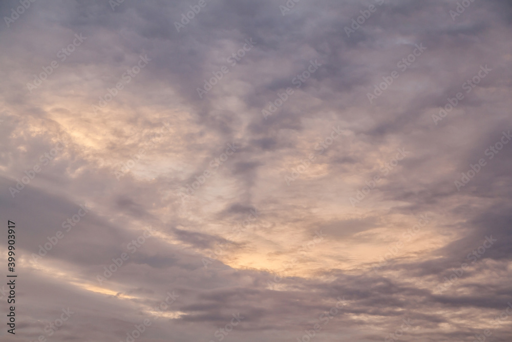 Contrast sky sunset clouds texture background