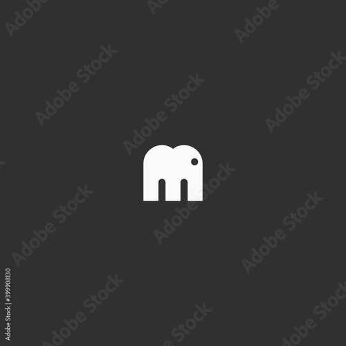 m elephant vector