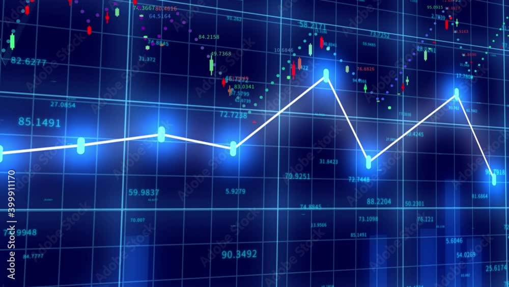 4K financial stock chart,Business tech digital Data trend hud Graph,Stock Market,Changing Economic node line. 4K financial stock chart,Business tech digital Data trend hud Graph,Stock Market,Changing Economic node line.