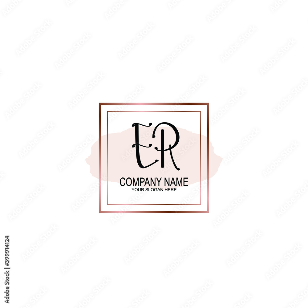 Initial ER Handwriting, Wedding Monogram Logo Design, Modern Minimalistic and Floral templates for Invitation cards
Initial ER Handwriting, Wedding Monogram Logo Design, Modern Minimalistic and Floral templates for Invitation cards