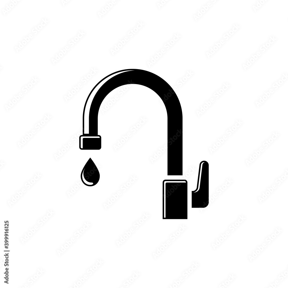 faucet icon, vector, design trendy faucet icon, vector, design trendy