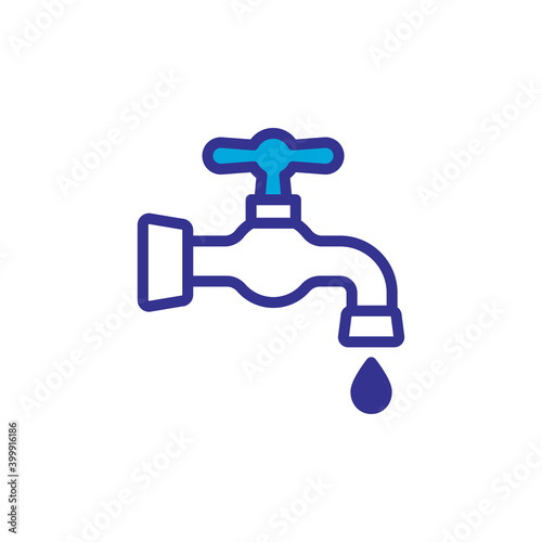 faucet icon, vector, design trendy