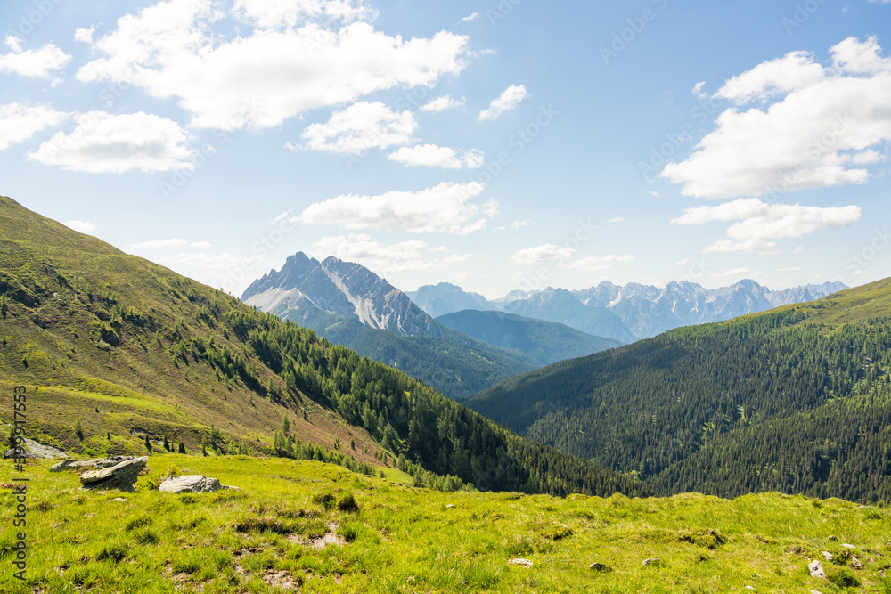 Obraz premium Scenery in the european alps from the 
