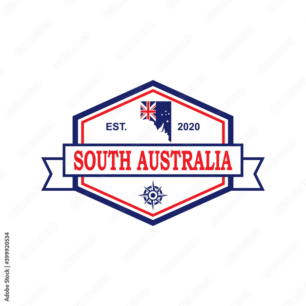 South Australia Map Vector , Country Logo South Australia Map Vector , Country Logo
