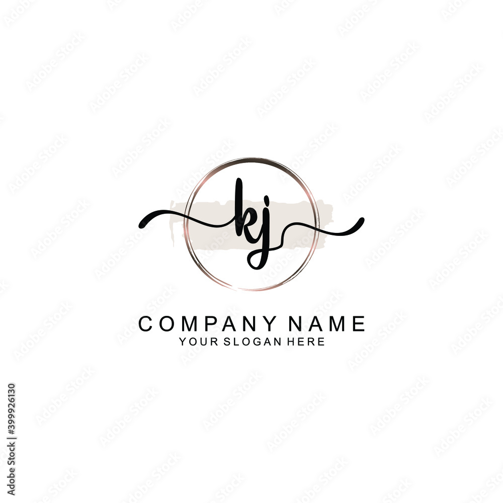 Initial KJ Handwriting, Wedding Monogram Logo Design, Modern Minimalistic and Floral templates for Invitation cards
Initial KJ Handwriting, Wedding Monogram Logo Design, Modern Minimalistic and Floral templates for Invitation cards