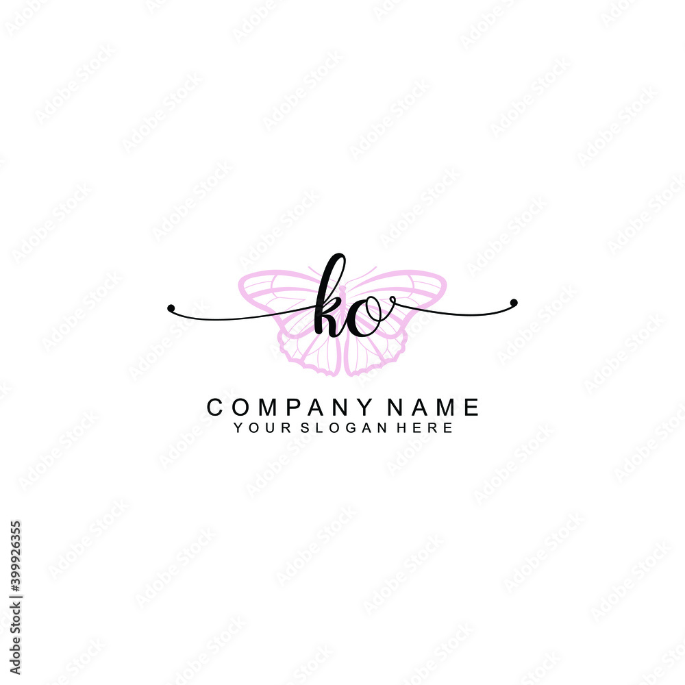 Initial KO Handwriting, Wedding Monogram Logo Design, Modern Minimalistic and Floral templates for Invitation cards
Initial KO Handwriting, Wedding Monogram Logo Design, Modern Minimalistic and Floral templates for Invitation cards