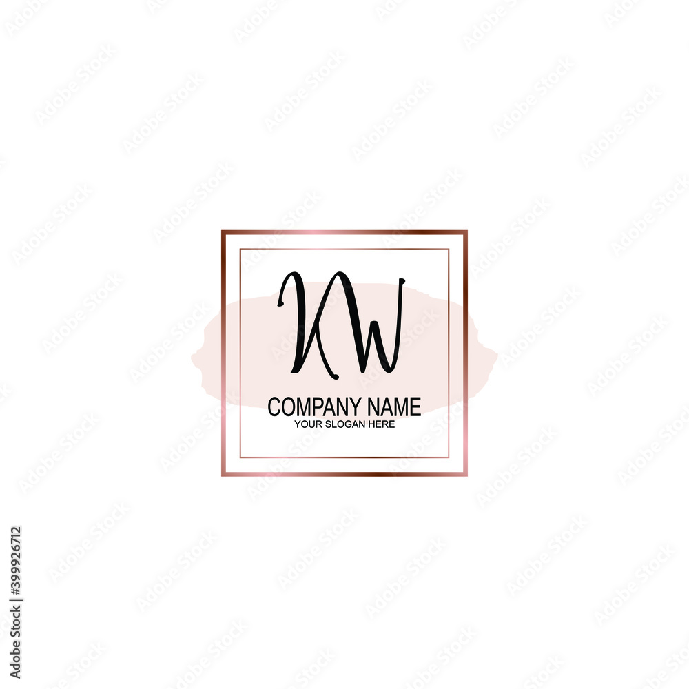 Initial KW Handwriting, Wedding Monogram Logo Design, Modern Minimalistic and Floral templates for Invitation cards
Initial KW Handwriting, Wedding Monogram Logo Design, Modern Minimalistic and Floral templates for Invitation cards