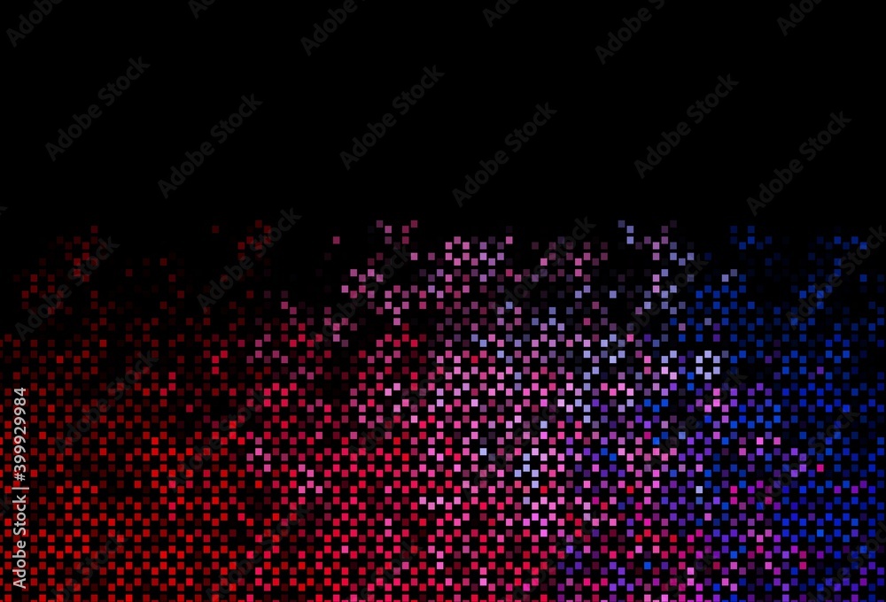 Dark Blue, Red vector layout with rectangles, squares. Dark Blue, Red vector layout with rectangles, squares.