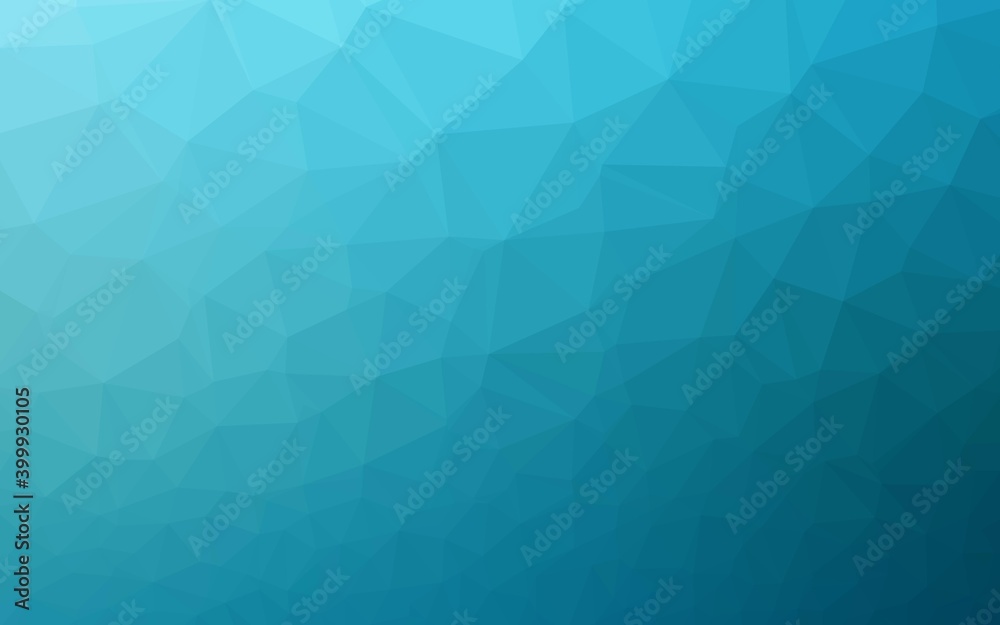 Light BLUE vector polygonal background. Light BLUE vector polygonal background.
