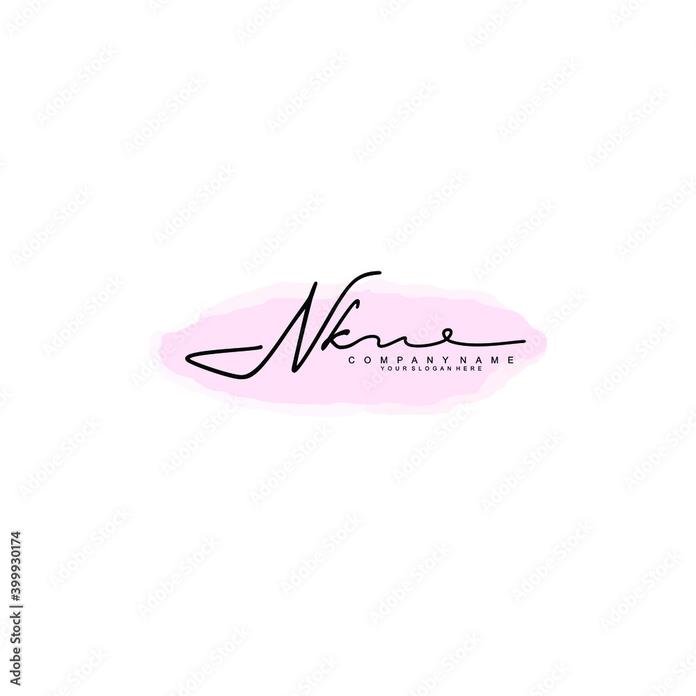 Initial NK Handwriting, Wedding Monogram Logo Design, Modern Minimalistic and Floral templates for Invitation cards
Initial NK Handwriting, Wedding Monogram Logo Design, Modern Minimalistic and Floral templates for Invitation cards