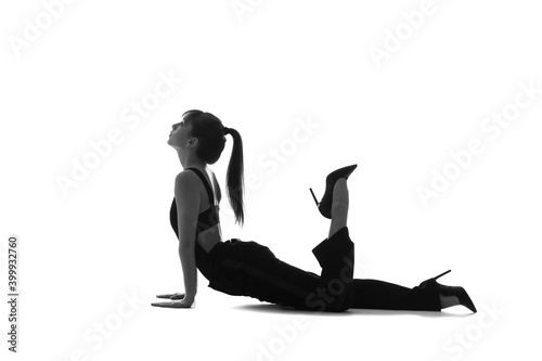 Silhouette of beautiful you...
