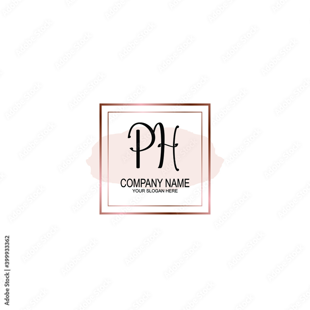Initial PH Handwriting, Wedding Monogram Logo Design, Modern Minimalistic and Floral templates for Invitation cards
Initial PH Handwriting, Wedding Monogram Logo Design, Modern Minimalistic and Floral templates for Invitation cards