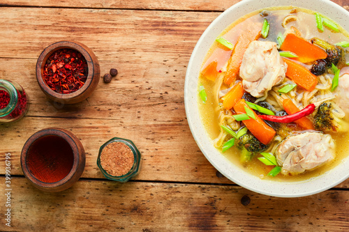 Delicious asian soup