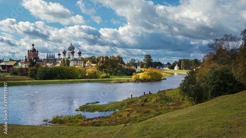 Tikhvin Bogorodichny Uspensky Male Monastery in Russia Leningrad region