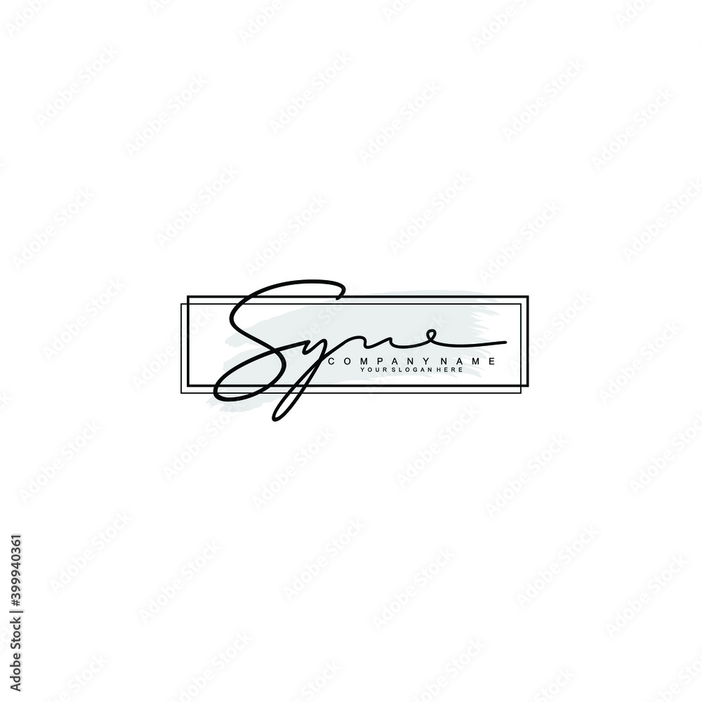 Initial SY Handwriting, Wedding Monogram Logo Design, Modern Minimalistic and Floral templates for Invitation cards
Initial SY Handwriting, Wedding Monogram Logo Design, Modern Minimalistic and Floral templates for Invitation cards