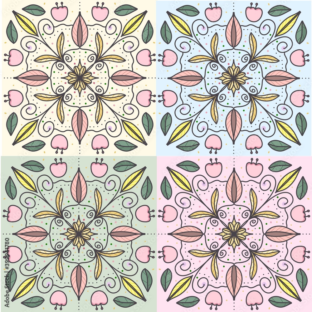 seamless floral pattern