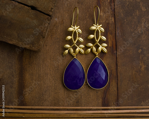 christmas decoration on wooden background