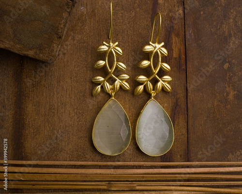 christmas decoration on wooden background