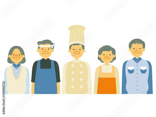 いろんな職業の人たち