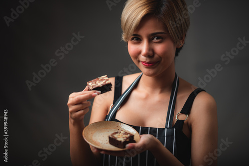 Portrait of a young woman A...