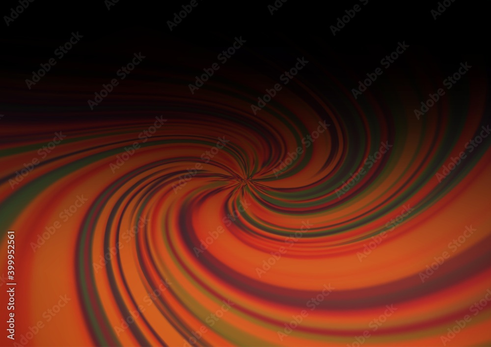 Dark Orange vector blurred bright background. Dark Orange vector blurred bright background.