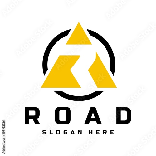 ROAD  LOGO DESIGN ICON VECTOR