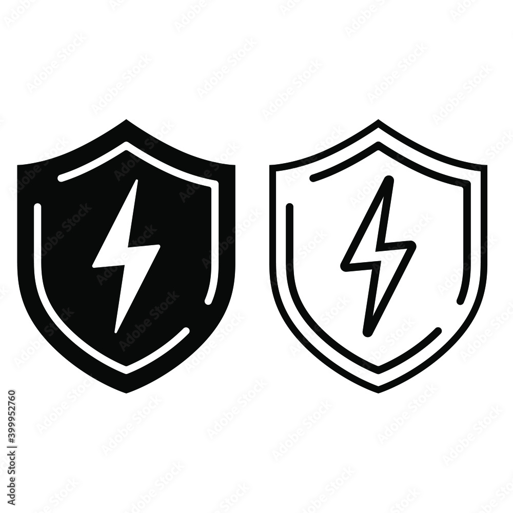 Defense icon vector set. Computer Security illustration sign collection. Shield symbol. Defense icon vector set. Computer Security illustration sign collection. Shield symbol.