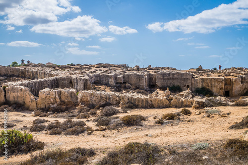 Canvas Print Tombs of the Kings in Paphos, Cyprus