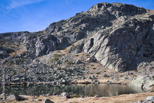 mountain lake in the mountains